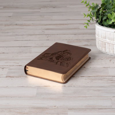 Personalized NASB Large Print Compact Bible, Your Photo Engraved, New American Standard Custom Engraved Bible, Christian Gifts, Baptism Gift