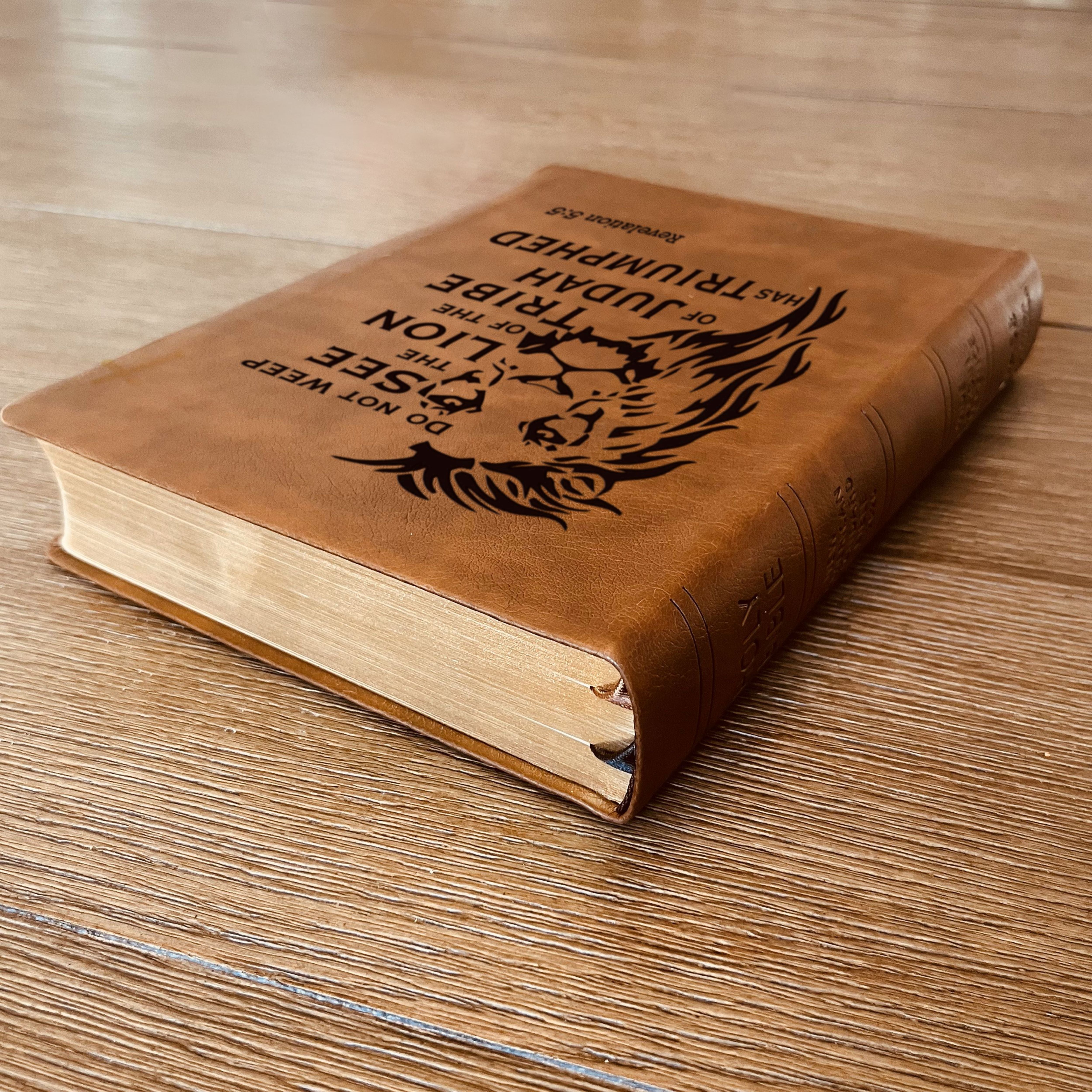 Personalized NASB Bible: Create Your Own Custom Engraved Design with a Designer, Wide Margin Reference Bible, Christian Gifts, Baptism Gifts