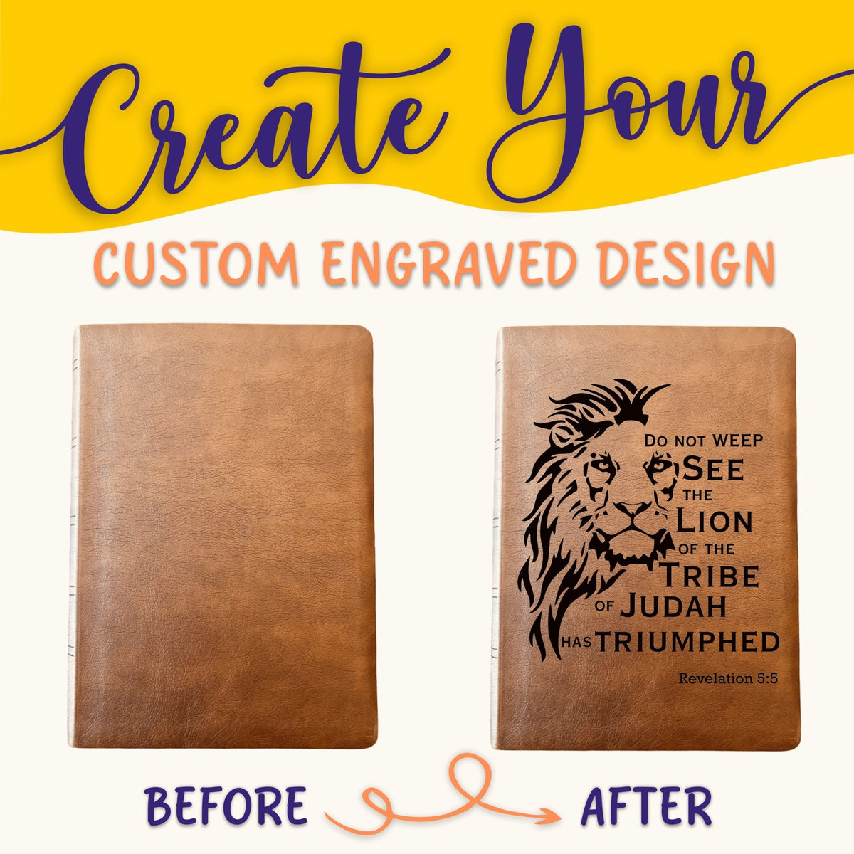 Personalized NASB Bible: Create Your Own Custom Engraved Design with a Designer, Wide Margin Reference Bible, Christian Gifts, Baptism Gifts - Religious Books - Aylev