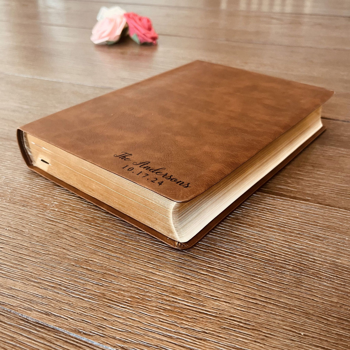 Personalized NASB Family Bible, NASB Custom Family Tree Bible, Wide Margin, Custom Engraved Bible for Wedding, Christian Gift, Wedding Gift - Religious Books - Aylev
