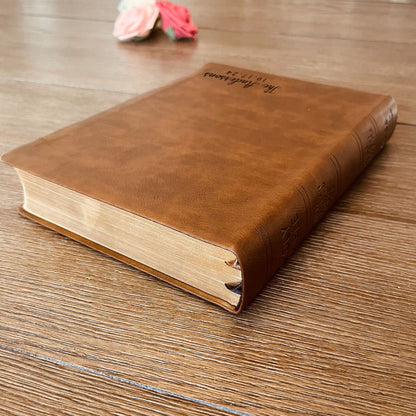 Personalized NASB Family Bible, NASB Custom Family Tree Bible, Wide Margin, Custom Engraved Bible for Wedding, Christian Gift, Wedding Gift - Religious Books - Aylev