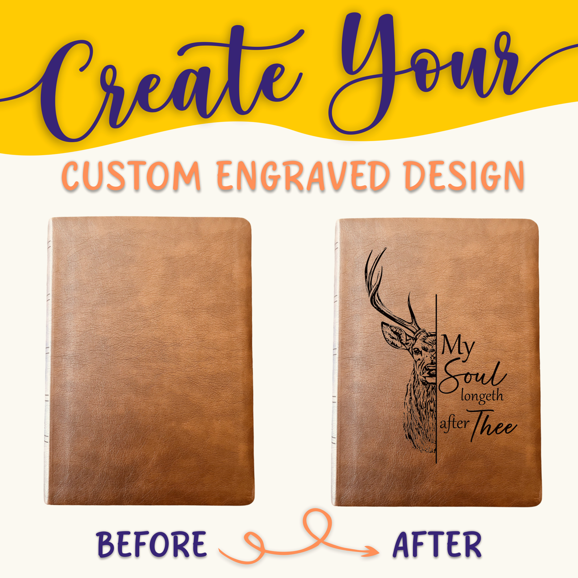 Personalized NASB Bible: Create Your Own Custom Engrave Design with a Designer, Wide-Margin Reference Bible, New American Standard Bible - Aylev