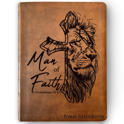 Personalized Bible for Men, NASB Wide Margin, Custom Bible for Men Name Engraved, New American Standard, Bibles for men, Bible gifts for men - Religious Books - Aylev