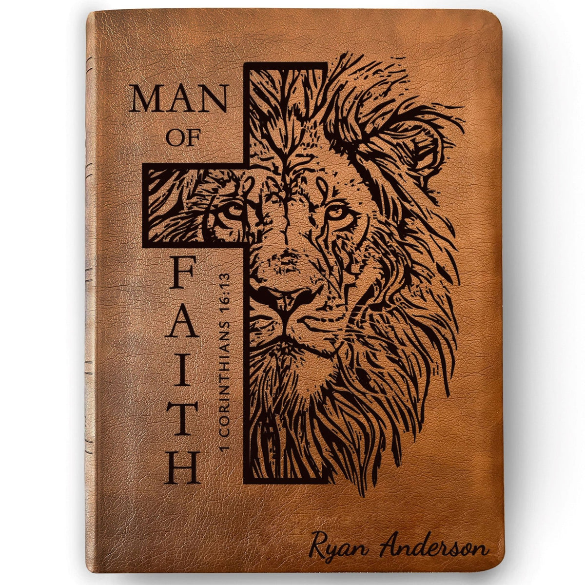 Personalized Bible for Men, NASB Wide Margin, Custom Bible for Men Name Engraved, New American Standard, Bibles for men, Bible gifts for men - Religious Books - Aylev