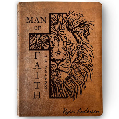 Personalized Bible for Men, NASB Wide Margin, Custom Bible for Men Name Engraved, New American Standard, Bibles for men, Bible gifts for men - Religious Books - Aylev
