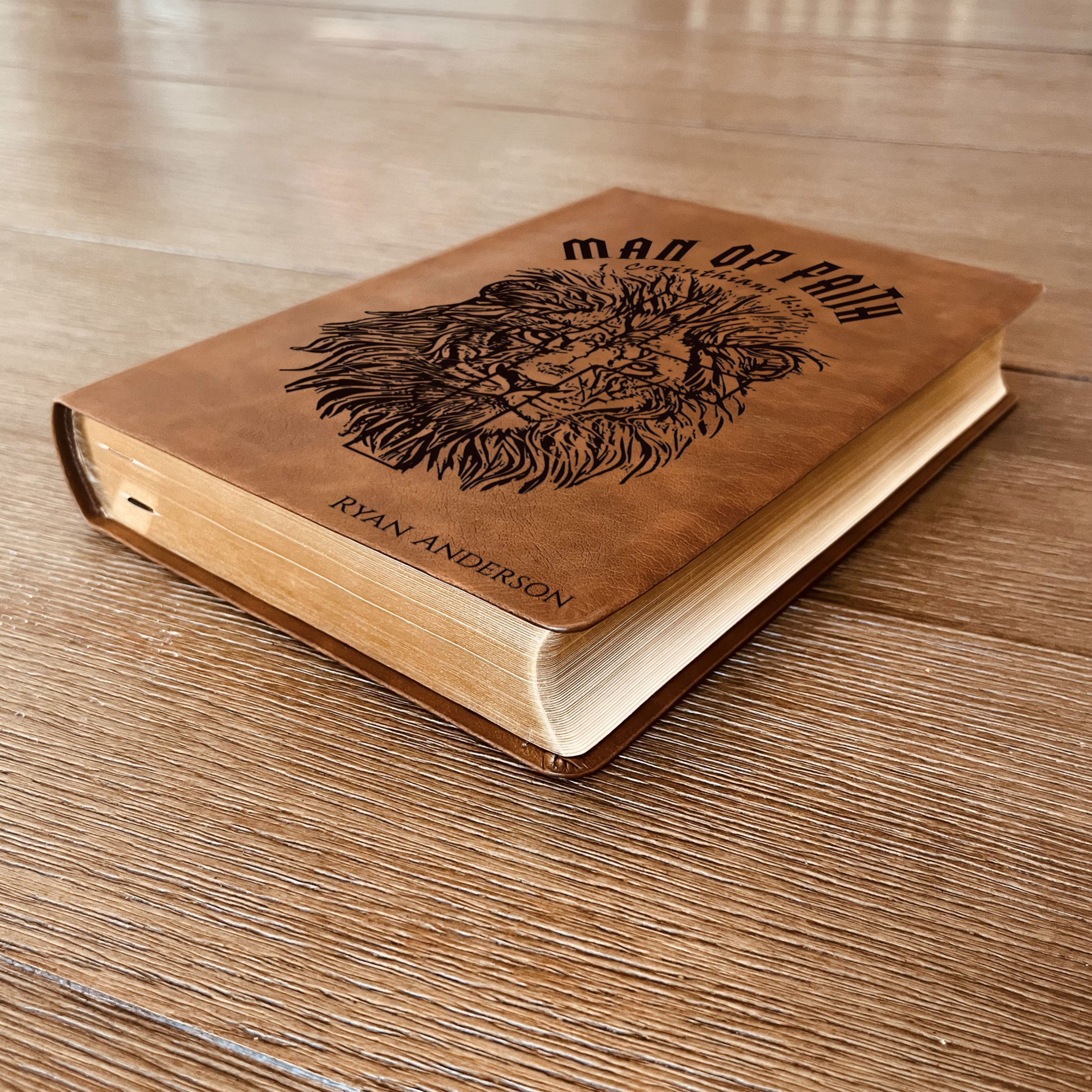 Personalized Bible for Men, NASB Wide Margin, Custom Bible for Men Name Engraved, New American Standard, Bibles for men, Bible gifts for men