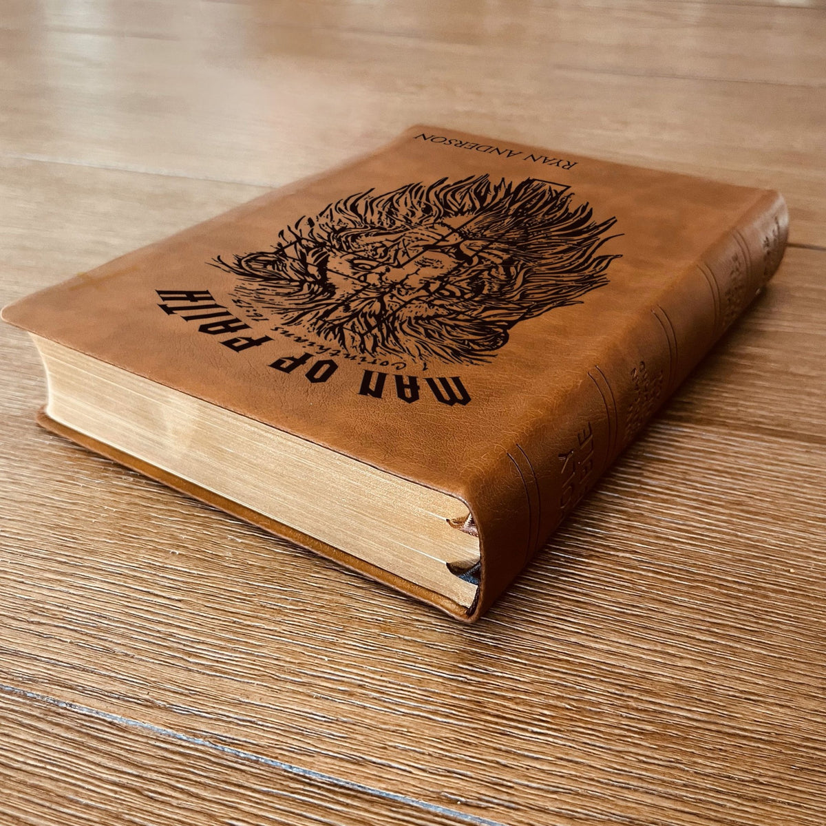 Personalized Bible for Men, NASB Wide Margin, Custom Bible for Men Name Engraved, New American Standard, Bibles for men, Bible gifts for men - Religious Books - Aylev