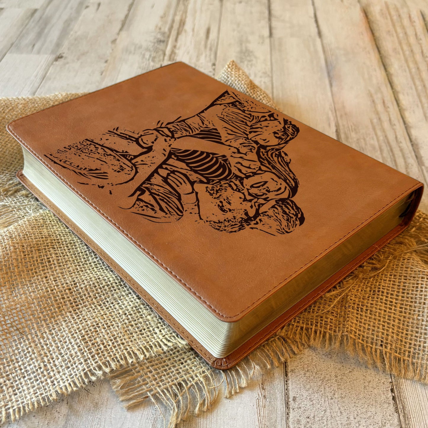 Personalized NASB 1995 Bible, Your Photo Engraved, Family Records Pages, Custom Engraved Bible, Christian Gift, Baptism Gift, Wedding Gift