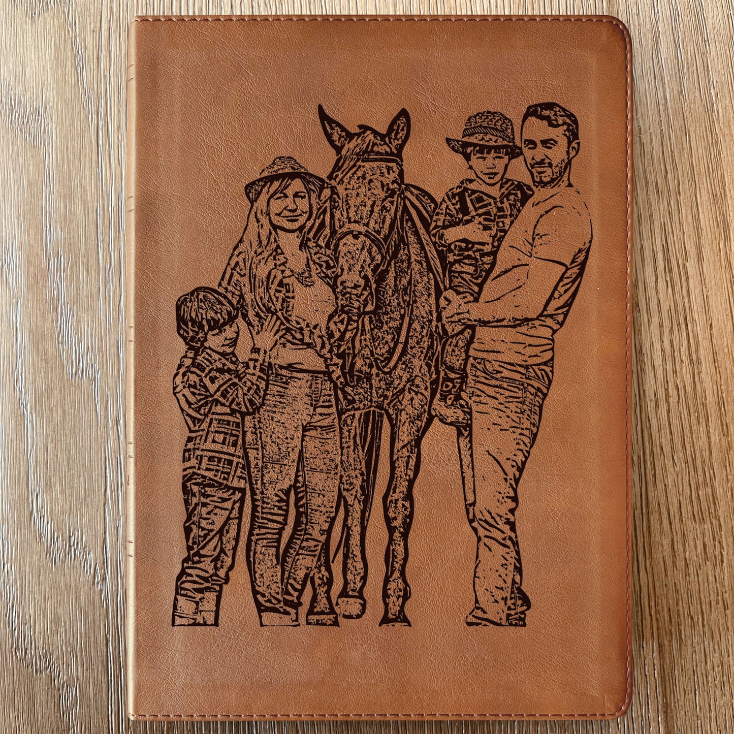 Personalized NASB 1995 Bible, Your Photo Engraved, Family Records Pages, Custom Engraved Bible, Christian Gift, Baptism Gift, Wedding Gift