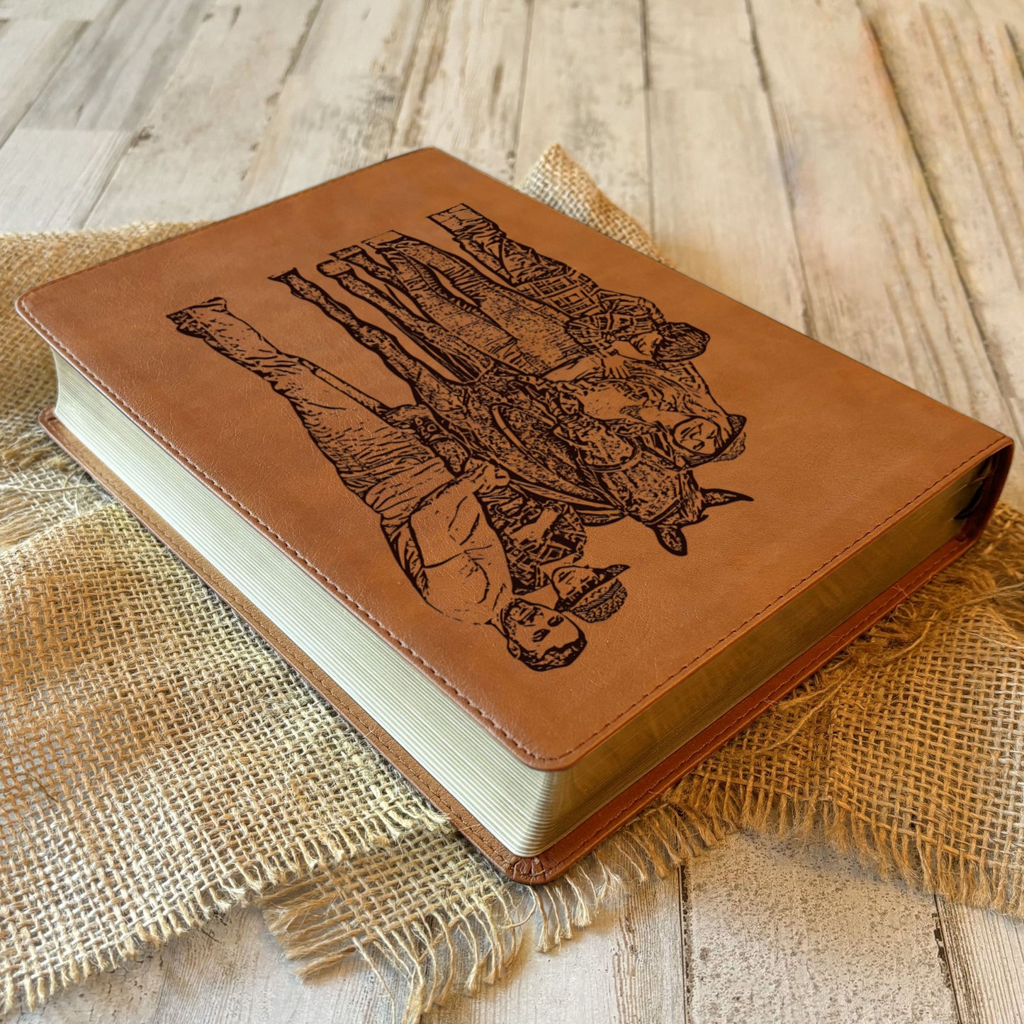 Personalized NASB 1995 Bible, Your Photo Engraved, Family Records Pages, Custom Engraved Bible, Christian Gift, Baptism Gift, Wedding Gift
