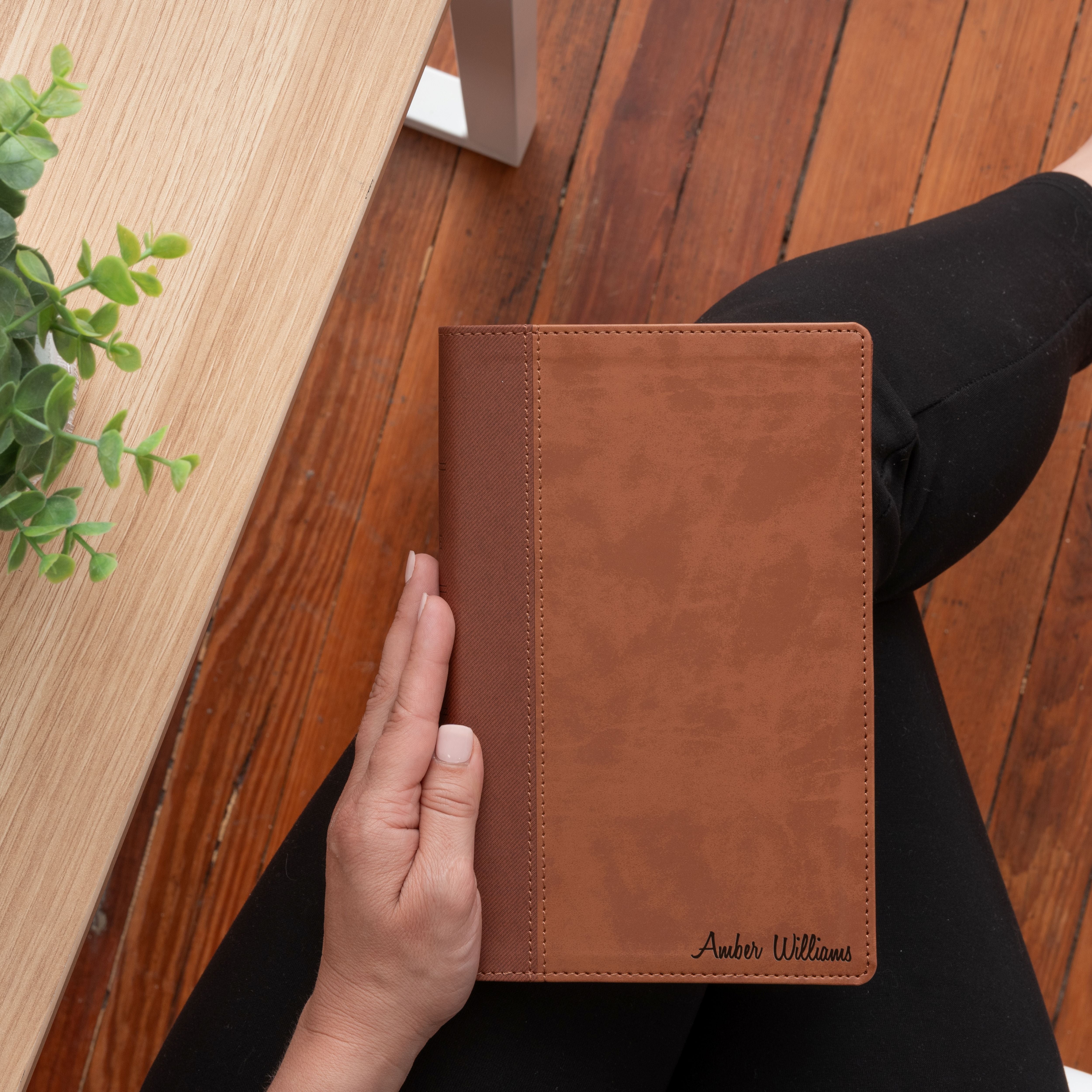 Personalized NIV Bible with Name Engraved, NIV Large Print Bible, Custom Bible Engraved Name, New International Version, Baptism Gifts