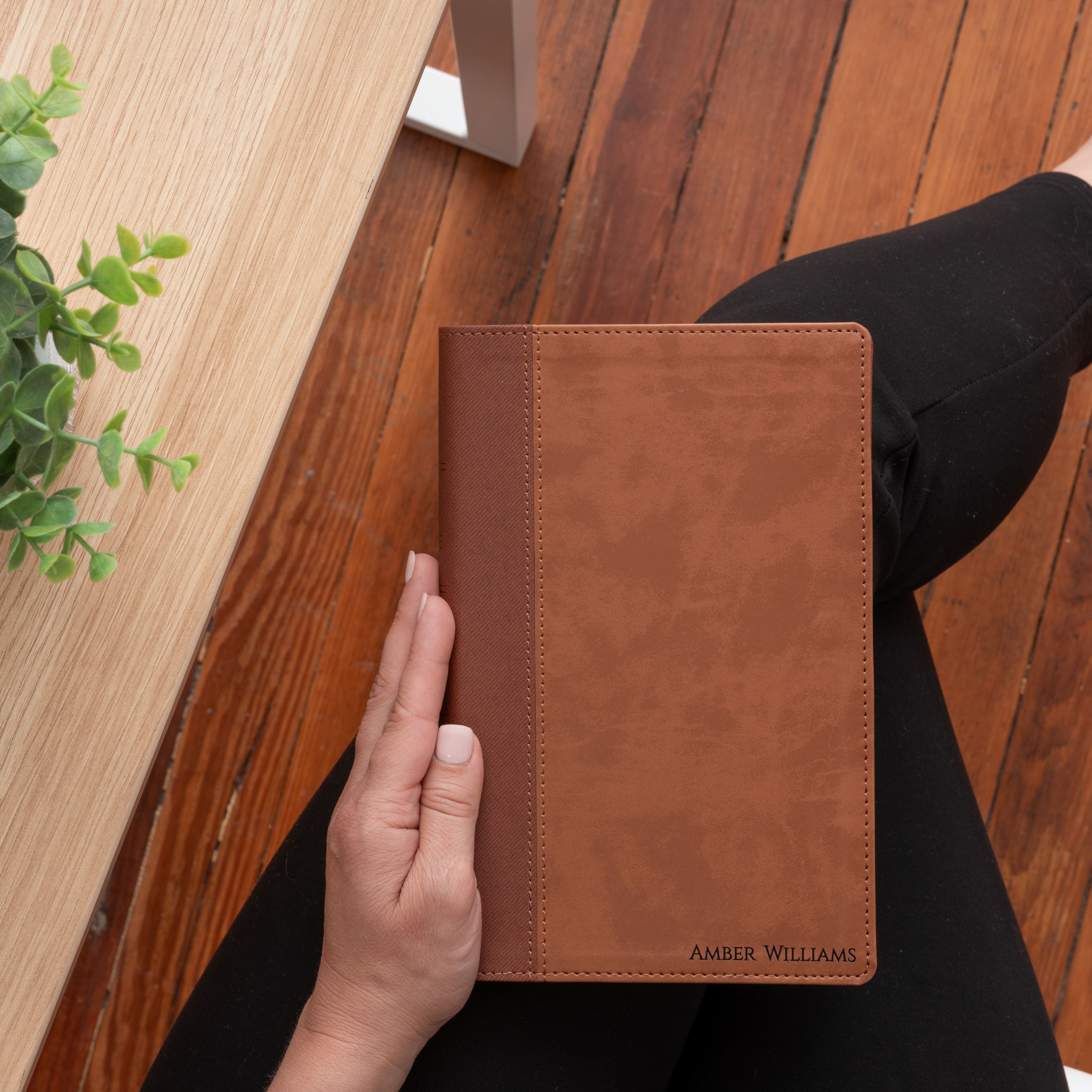 Personalized NIV Bible with Name Engraved, NIV Large Print Bible, Custom Bible Engraved Name, New International Version, Baptism Gifts