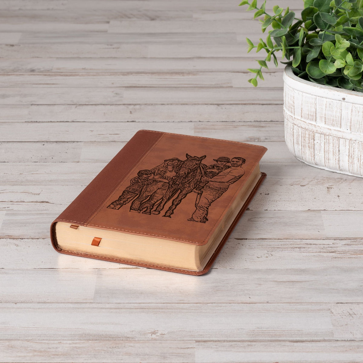 Personalized NIV Large Print Bible, Your Photo Engraved, New International Version Custom Engraved Bible, Christian Gifts, Baptism Gifts - Religious Books - Aylev