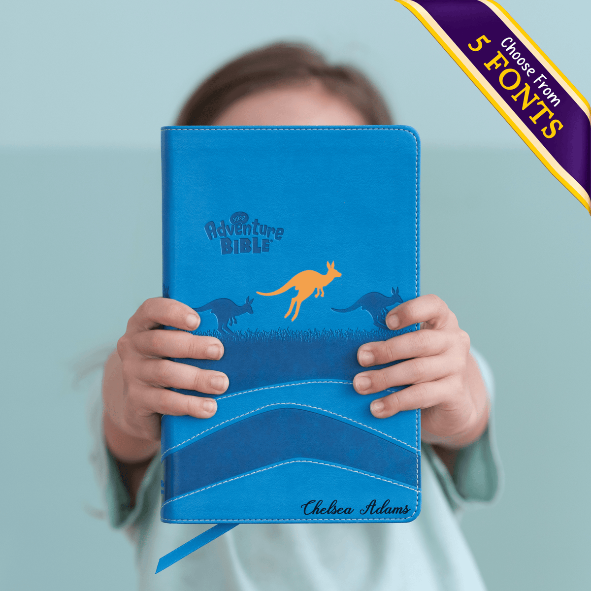 Personalized Adventure Bible for kids, NASB Kids Bible with Name Engraved, Early Readers Custom Bible, Christian gifts, Baptism gift - Religious Books - Aylev