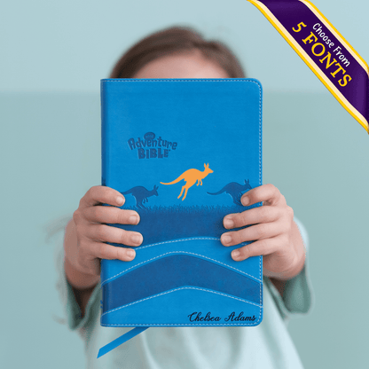 Personalized Adventure Bible for kids, NASB Kids Bible with Name Engraved, Early Readers Custom Bible, Christian gifts, Baptism gift - Religious Books - Aylev