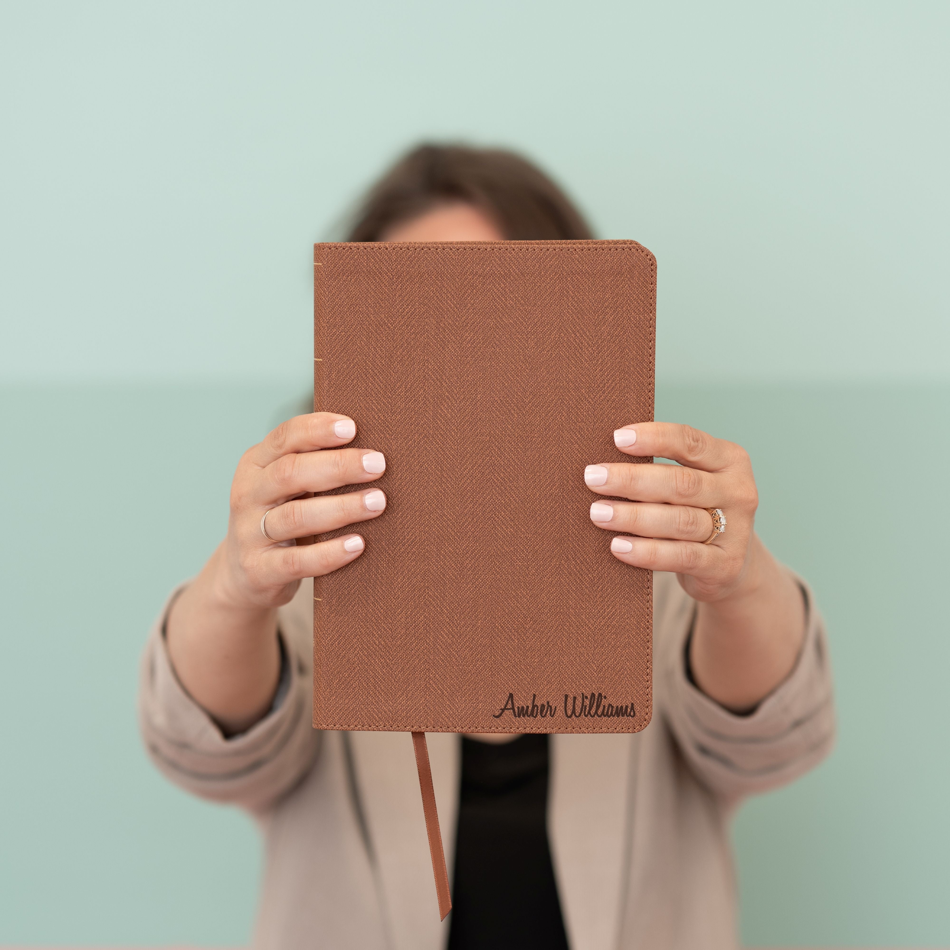 Personalized NASB Bible with Name Engraved, Thinline Passaggio Bible, Custom Bible Engraved Name, New American Standard Bible, Baptism Gifts