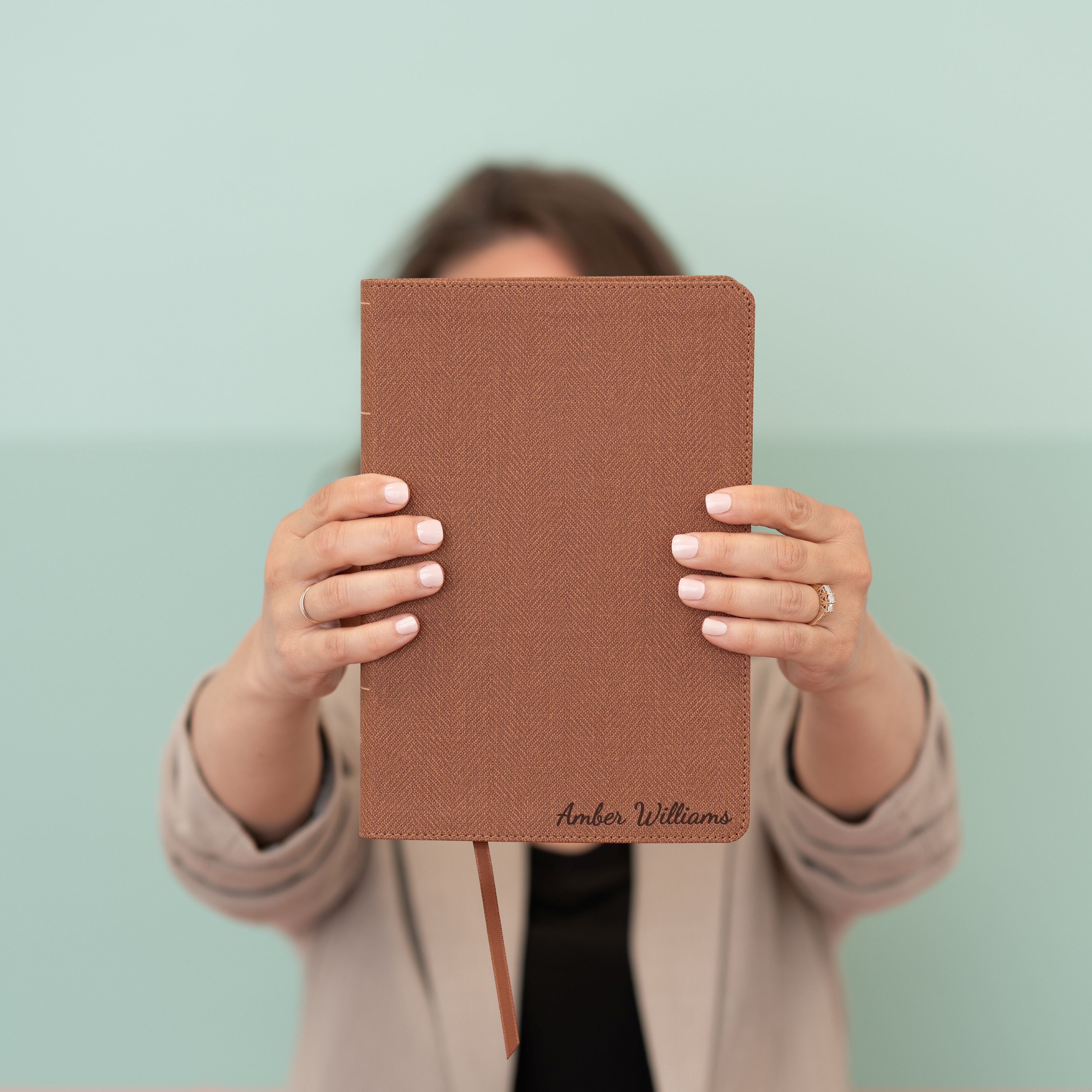 Personalized NASB Bible with Name Engraved, Thinline Passaggio Bible, Custom Bible Engraved Name, New American Standard Bible, Baptism Gifts