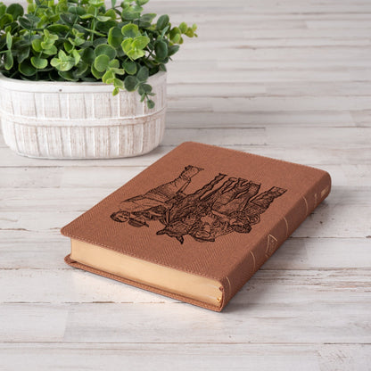 Personalized NASB Thinline Passaggio Bible, Your Photo Engraved, New American Standard Custom Engraved Bible, Christian Gifts, Baptism Gift - Religious Books - Aylev