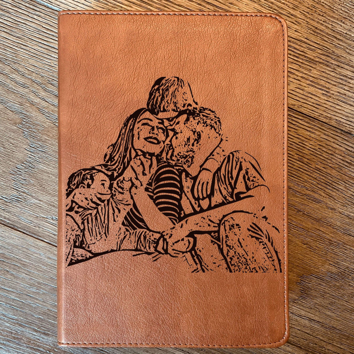 Personalized ESV/RVR 1960 Bible, Photo Engraved Cover, English/Spanish Bilingual Bible, Christian Gift, Baptism Gifts, Custom Engraved Bible - Religious Books - Aylev