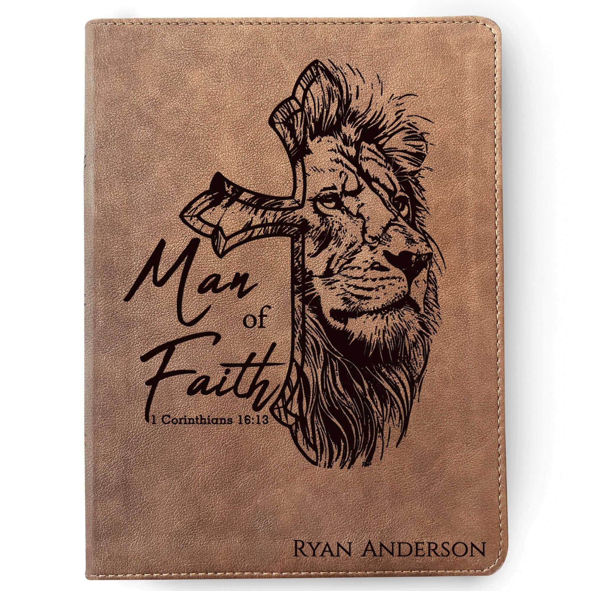 Personalized Bible for Men, KJV Wide-Margin, Customized Bible for Men Name Engraved, King James Version, Bibles for men, Bible gifts for men