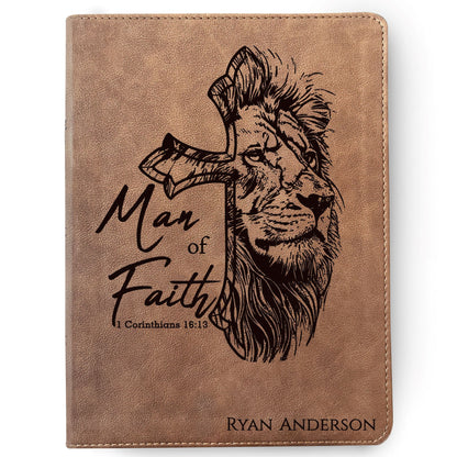 Personalized Bible for Men, KJV Wide - Margin, Customized Bible for Men Name Engraved, King James Version, Bibles for men, Bible gifts for men - Religious Books - Aylev