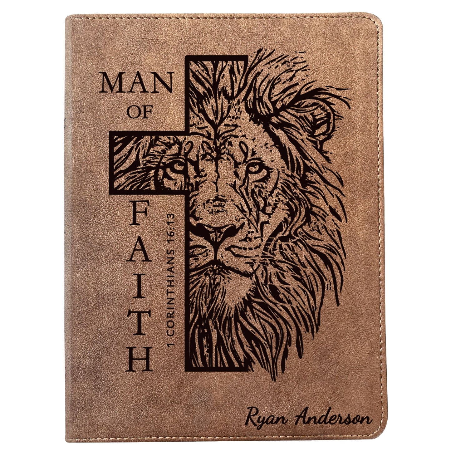 Personalized Bible for Men, KJV Wide-Margin, Customized Bible for Men Name Engraved, King James Version, Bibles for men, Bible gifts for men