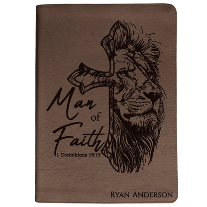 Personalized Bible for Men, ESV Journaling Bible, Customized Bible for Men Name Engraved, English Standard Version, Bibles for men, bible gifts for men - Religious Books - Aylev