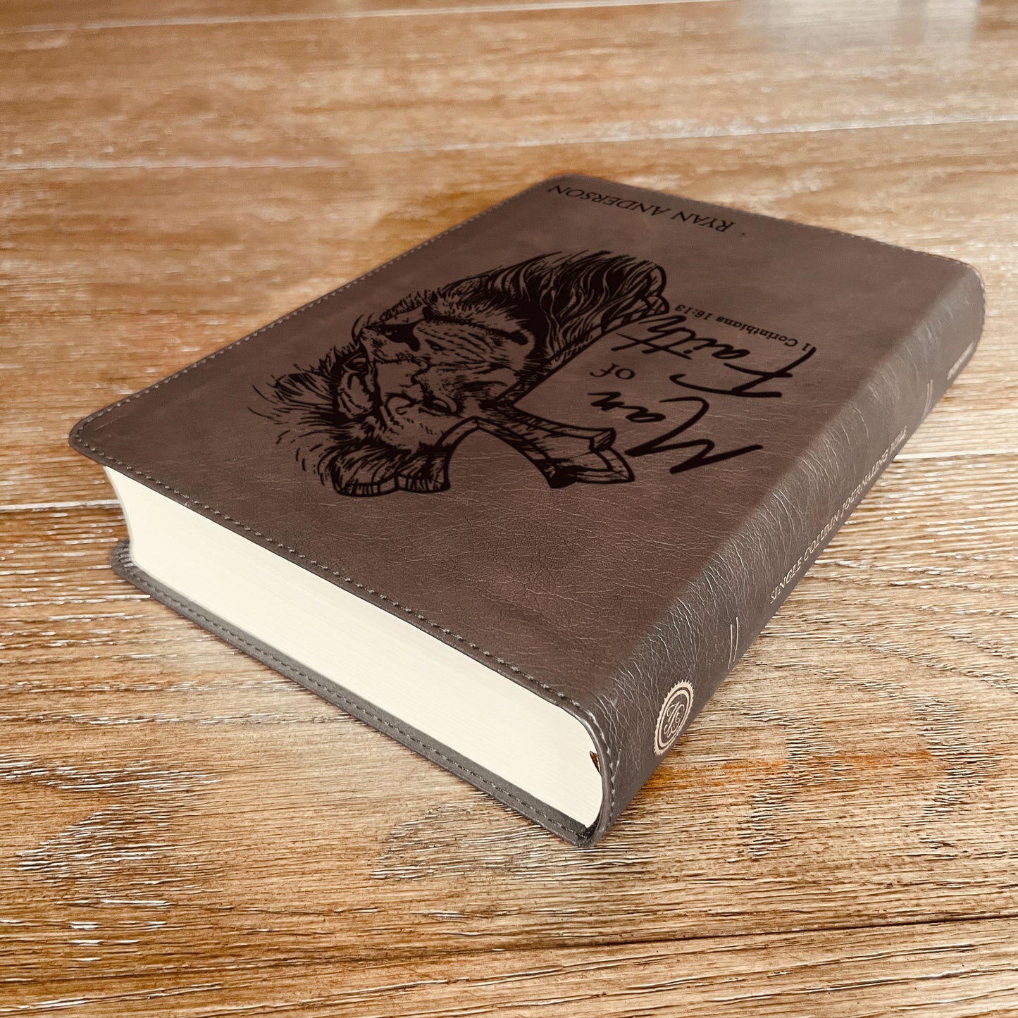 Personalized Bible for Men, ESV Journaling, Customized Bible for Men Name Engraved, English Standard Version Bibles for men bible gifts men