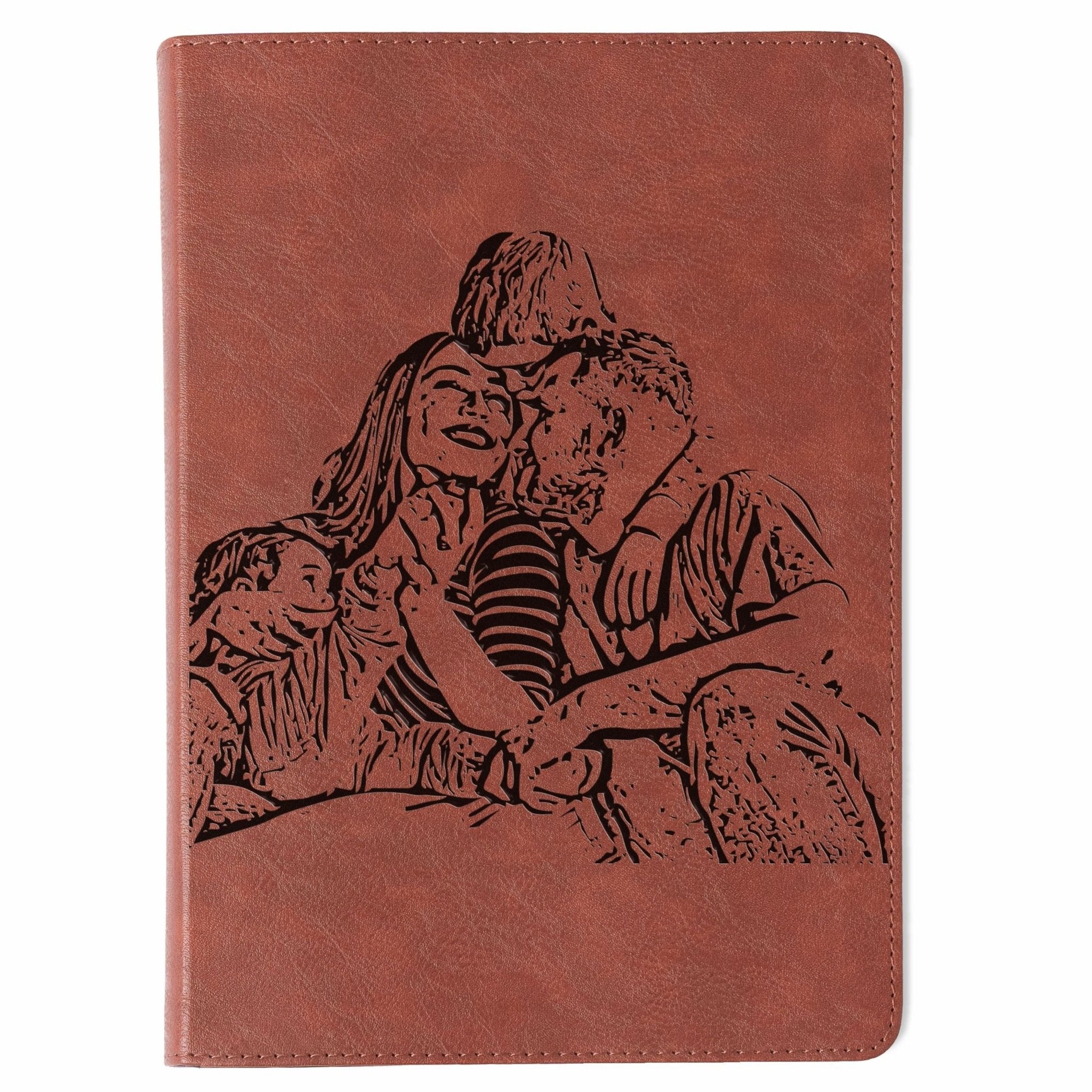 Personalized ESV Men's Study Bible, Custom Photo Engraved Cover, English Standard Holy Bible, Gift for Baptism, Wedding or Confirmation - Religious Books - Aylev