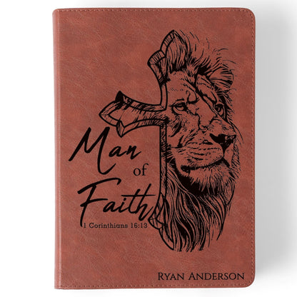 Personalized Bible for Men, ESV Men's Study Bible, Bible for Men Name Engraved, English Standard Version, Bibles for men, Bible gift for men - Religious Books - Aylev