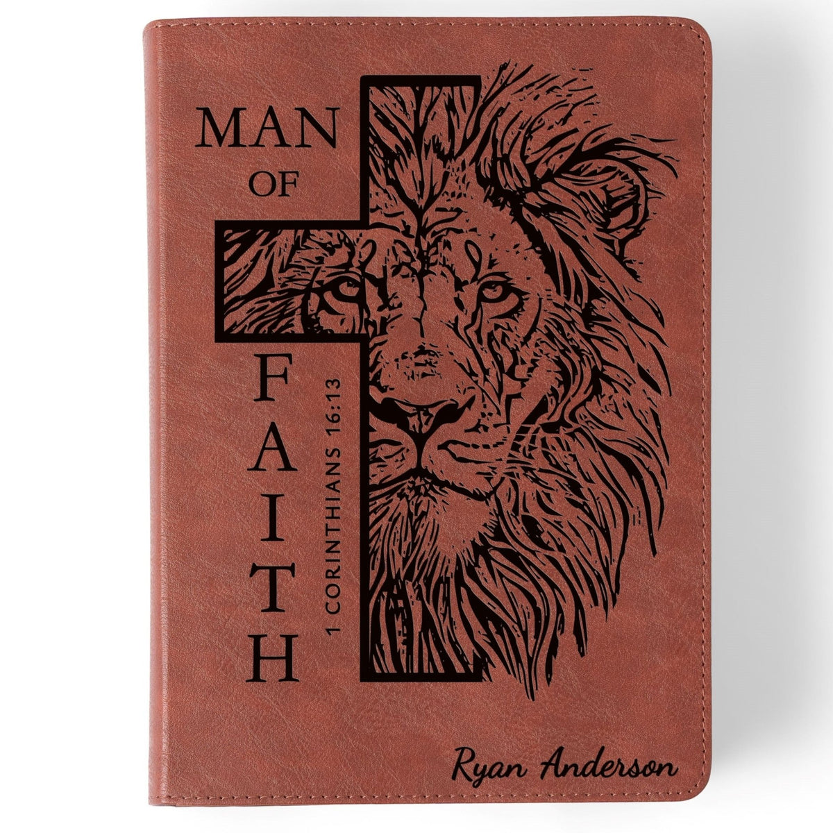 Personalized Bible for Men, ESV Men's Study Bible, Bible for Men Name Engraved, English Standard Version, Bibles for men, Bible gift for men - Religious Books - Aylev