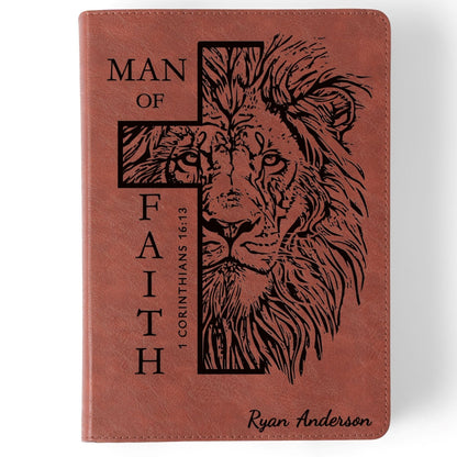 Personalized Bible for Men, ESV Men's Study Bible, Bible for Men Name Engraved, English Standard Version, Bibles for men, Bible gift for men - Religious Books - Aylev