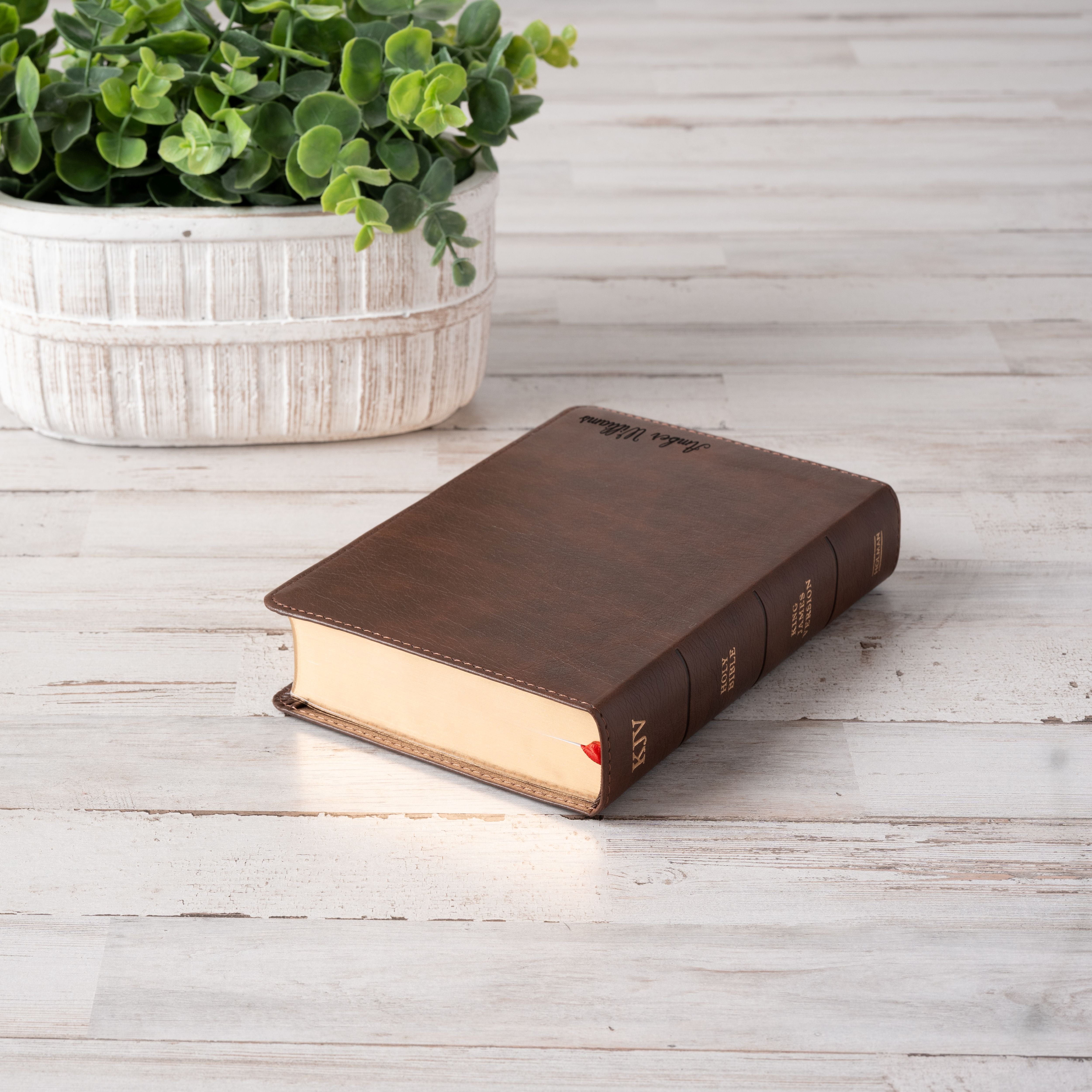 Personalized KJV Bible with Name Engraved, KJV Compact Bible, Custom Bible Engraved Name, King James Version, Baptism Gifts, Religious Gifts