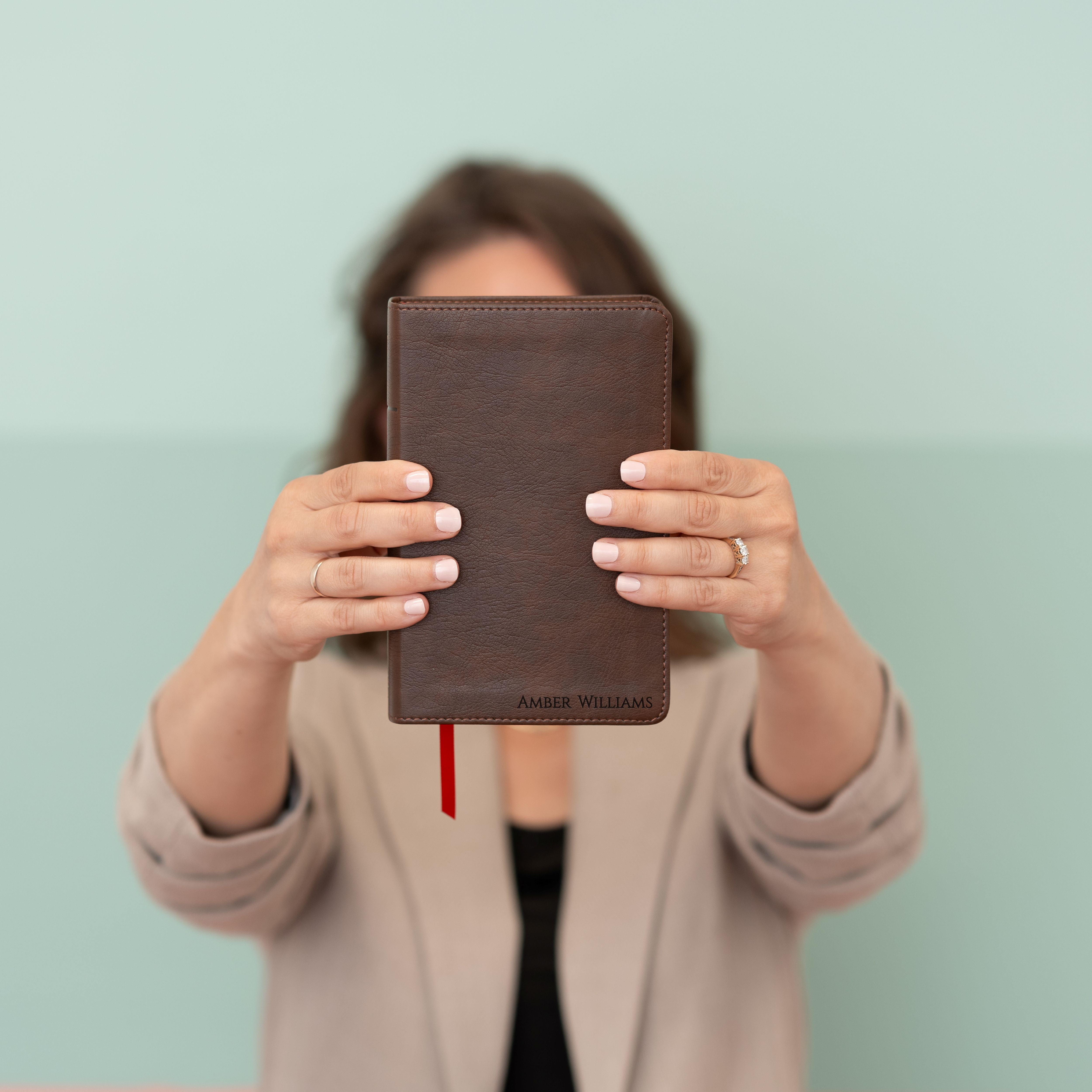 Personalized KJV Bible with Name Engraved, KJV Compact Bible, Custom Bible Engraved Name, King James Version, Baptism Gifts, Religious Gifts