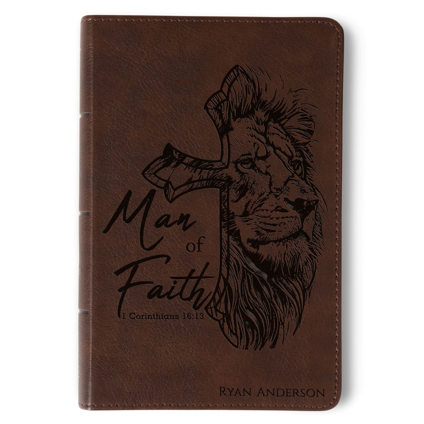 Personalized KJV Bible for Men, KJV Compact Bible, Customized Bible for Men Name Engraved, King James Version, Bible gifts for men