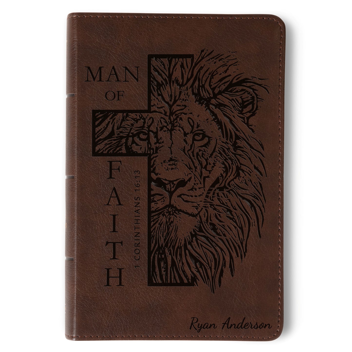 Personalized KJV Bible for Men, KJV Compact Bible, Customized Bible for Men Name Engraved, King James Version, Bible gifts for men