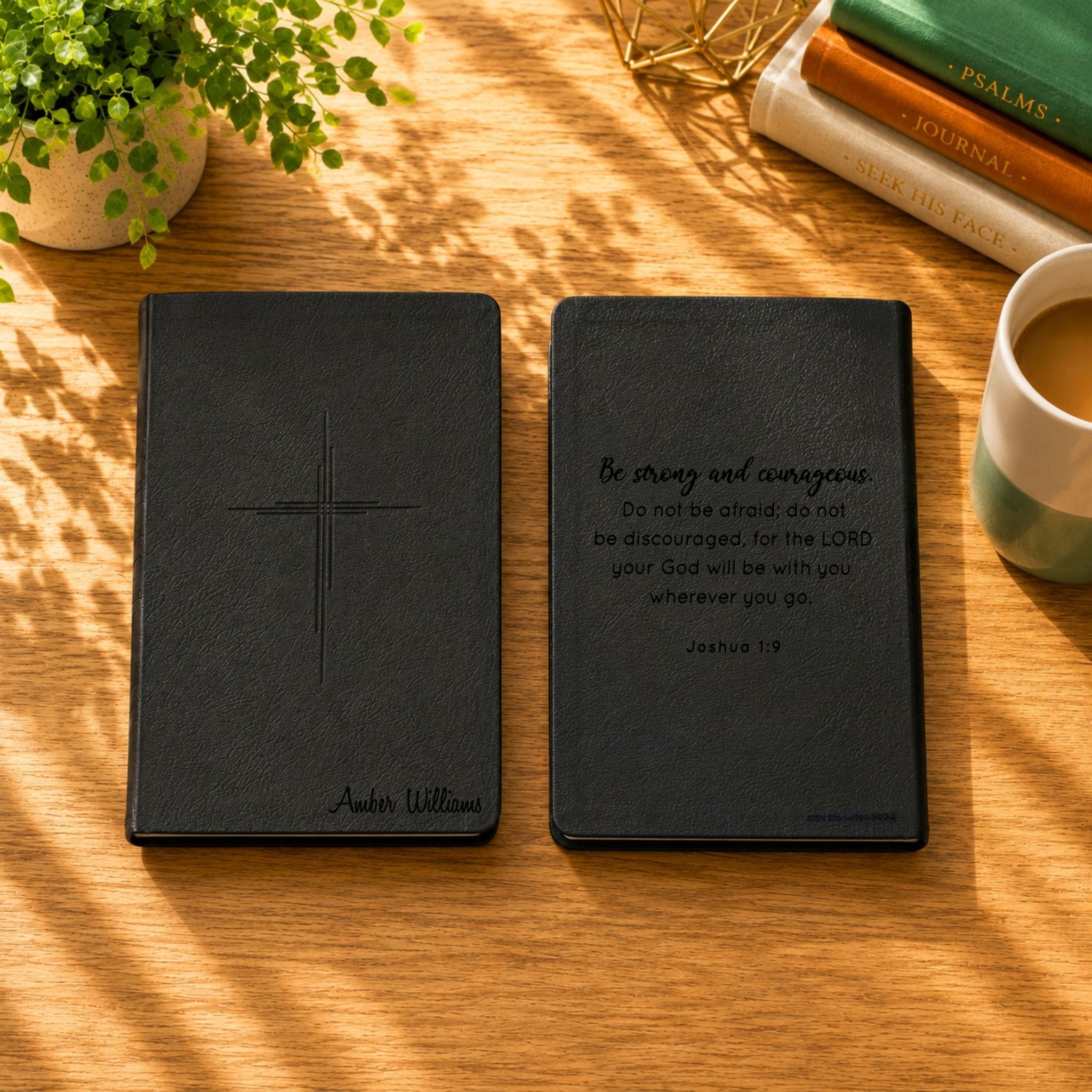 Personalized NLT Premium Value Thinline Bible, Filament Enabled New Living Translation, Custom Bible Engraved Name, Christian & Baptism Gift
