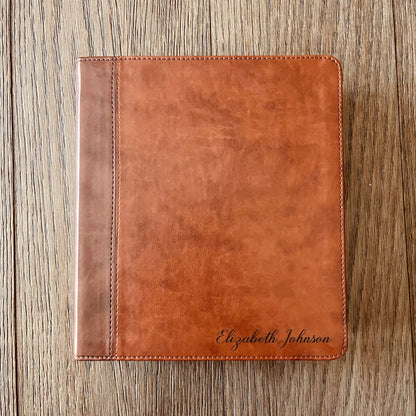 Personalized ESV Bible with Name Engraved, ESV Journaling Study Bible, Custom Bible Engraved Name, English Standard Version Christian Gifts - Religious Books - Aylev