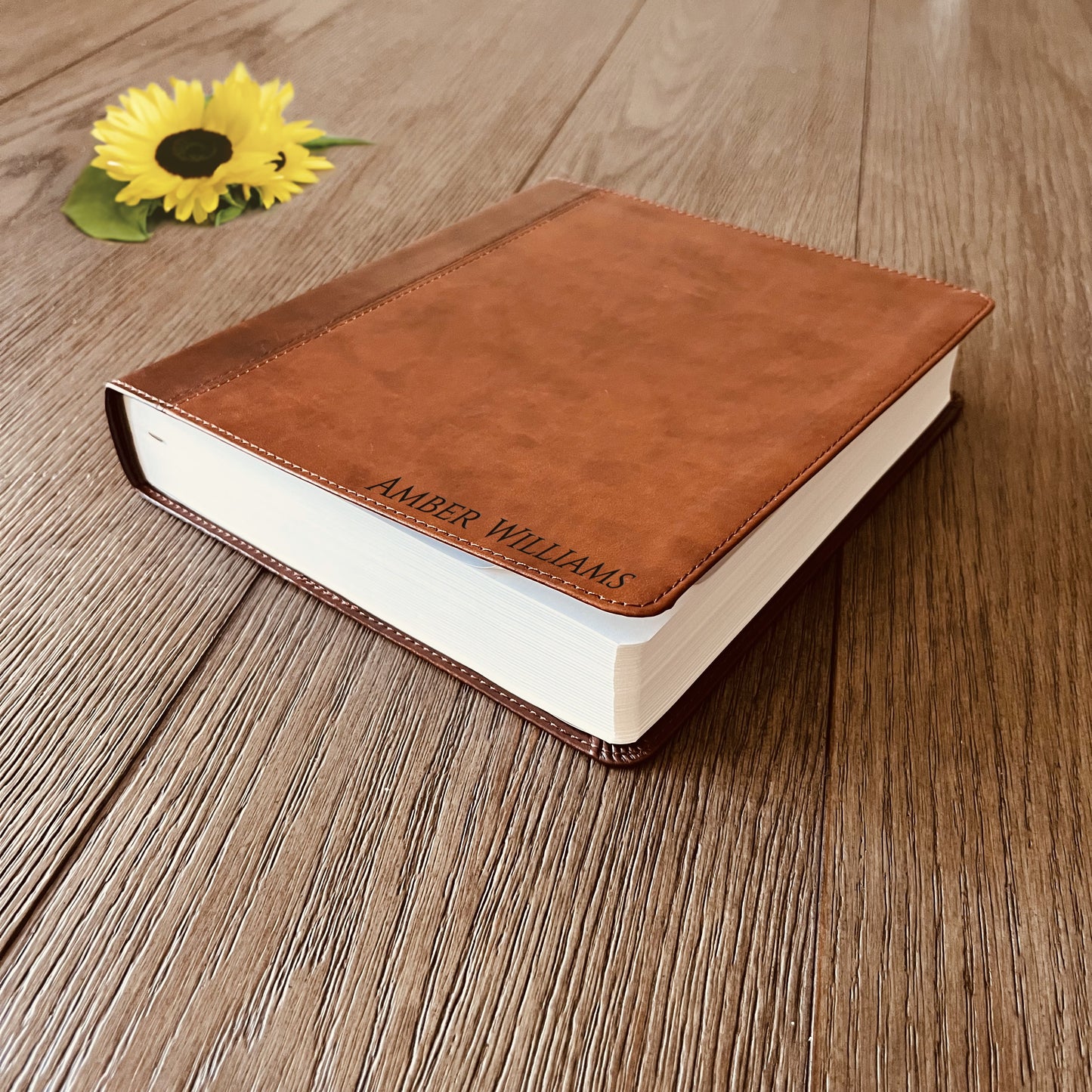 Personalized ESV Bible with Name Engraved, ESV Journaling Study Bible, Custom Bible Engraved Name, English Standard Version Christian Gifts