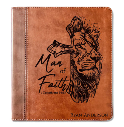 Personalized Bible for Men, ESV Journaling Study Bible, Custom Bible Name Engraved, English Standard Version, Bible for men, Bible gifts for men - Religious Books - Aylev