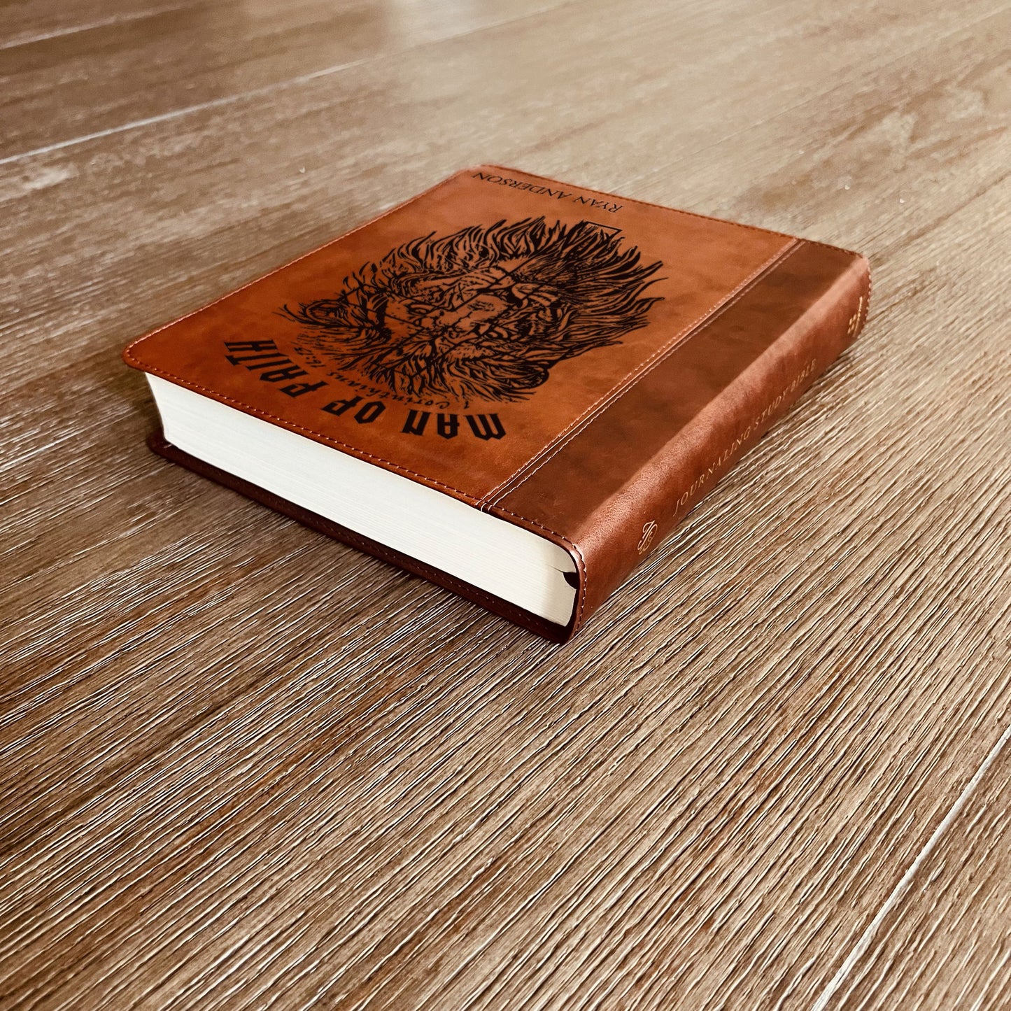 Personalized Bible for Men, ESV Journaling Study Bible, Custom Bible Name Engraved, English Standard Version, Bible for men, Bible gifts for men