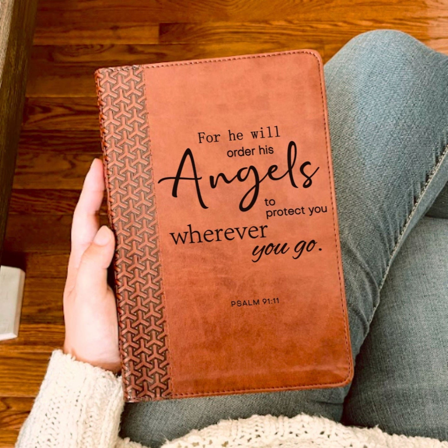 Personalized KJV Study Bible: Create Your Own Custom Engraved Design with a Designer, Everyday Study Bible, Christian Gifts, Baptism Gifts