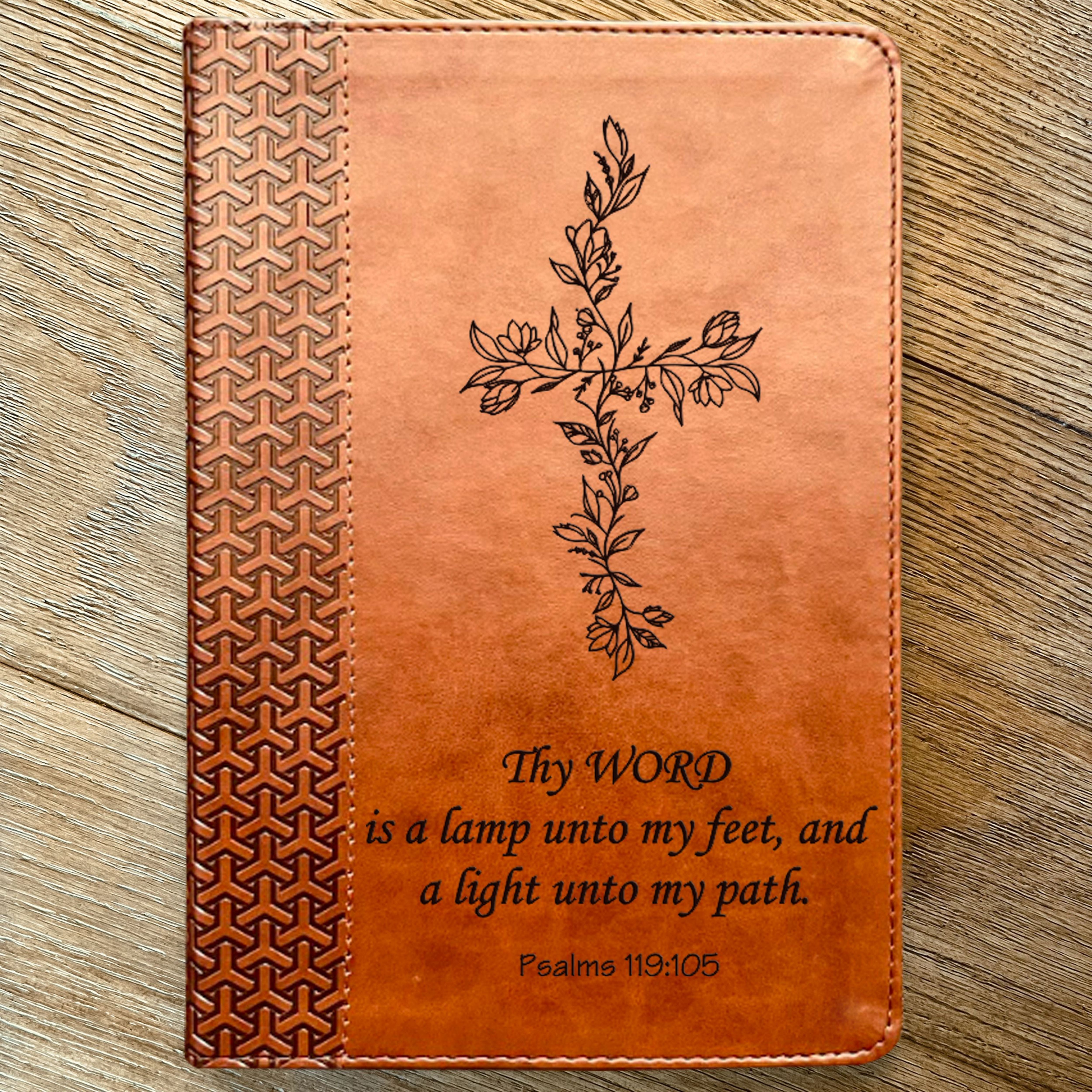 Personalized KJV Study Bible: Create Your Own Custom Engraved Design with a Designer, Everyday Study Bible, Christian Gifts, Baptism Gifts