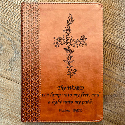 Personalized KJV Study Bible: Create Your Own Custom Engraved Design with a Designer, Everyday Study Bible, Christian Gifts, Baptism Gifts - Religious Books - Aylev