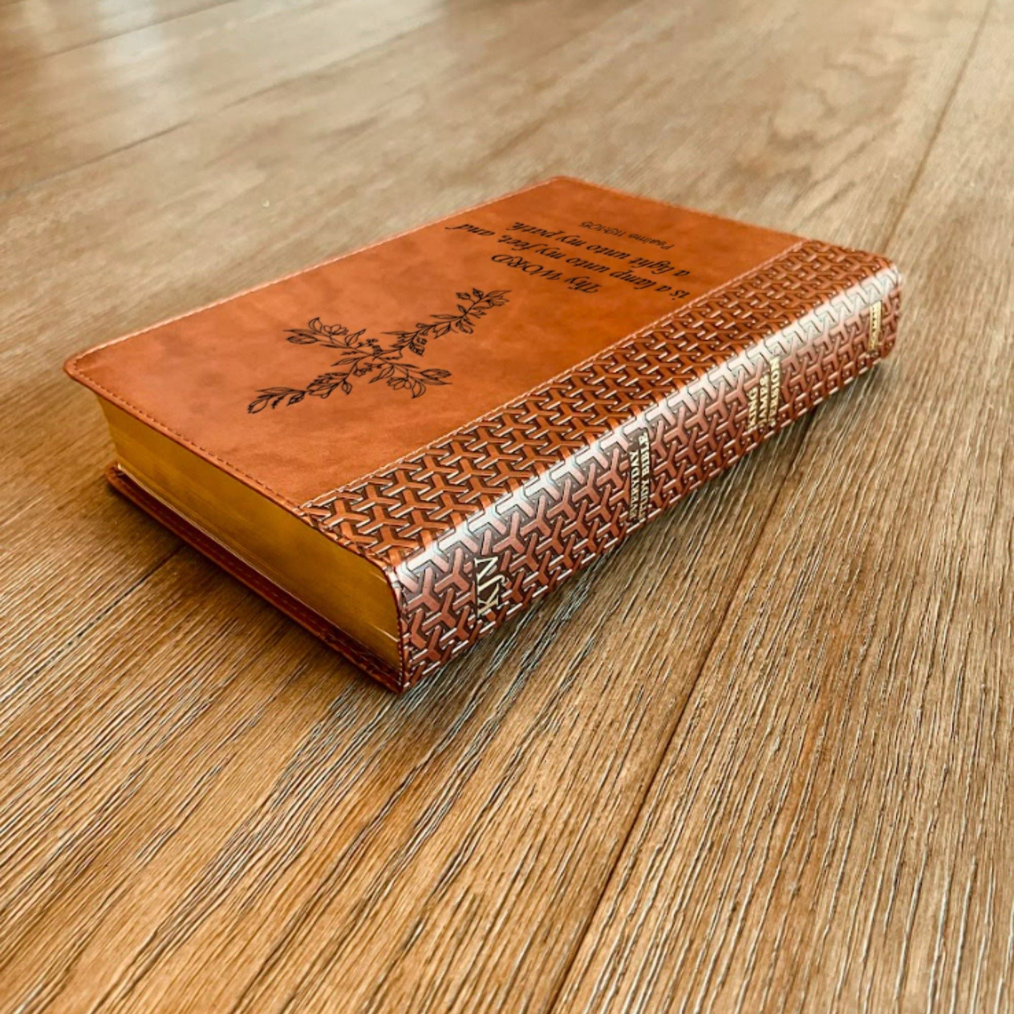 Personalized KJV Study Bible: Create Your Own Custom Engraved Design with a Designer, Everyday Study Bible, Christian Gifts, Baptism Gifts