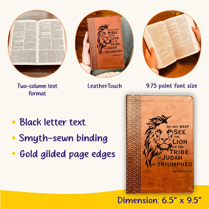 Personalized KJV Bible: Create Your Own Custom Engraved Design with a Designer, Everyday Study Bible, Christian Gifts, Baptism Gifts - Religious Books - Aylev
