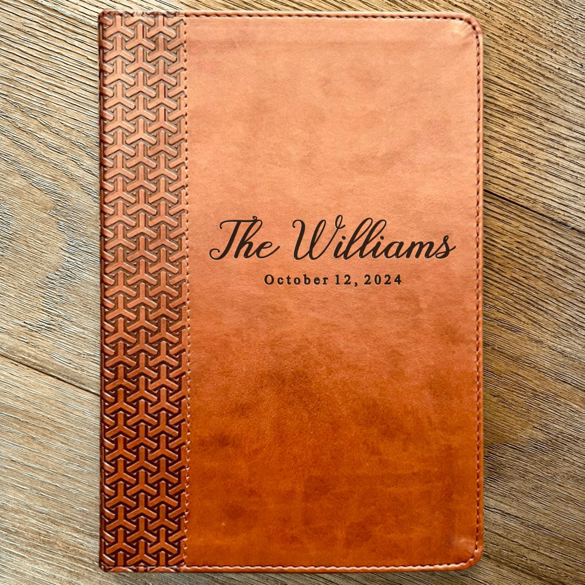 Personalized KJV Family Bible, Custom Engraved KJV Family Study Bible, Wedding Gifts, Christian Gifts, Family Bible for Wedding - Religious Books - Aylev