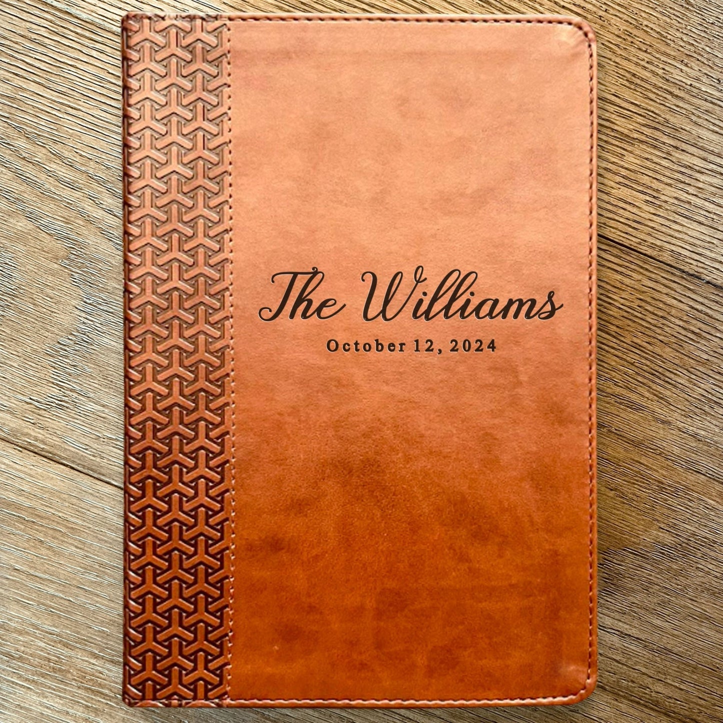 Personalized KJV Family Bible, Custom Engraved KJV Family Study Bible, Wedding Gifts, Christian Gifts, Family Bible for Wedding - Religious Books - Aylev