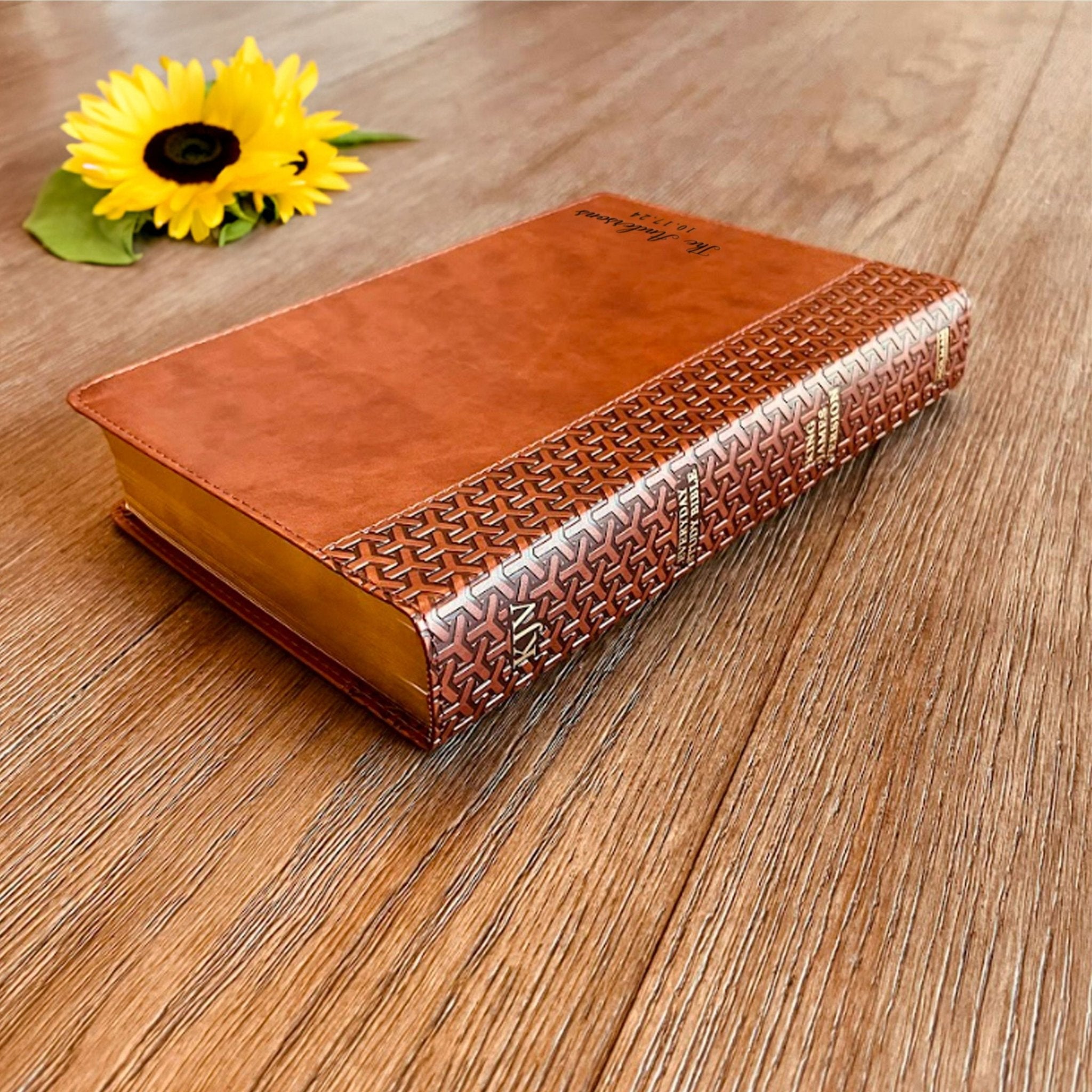Personalized KJV Family Bible, Custom Engraved KJV Family Study Bible, Wedding Gifts, Christian Gifts, Family Bible for Wedding - Religious Books - Aylev