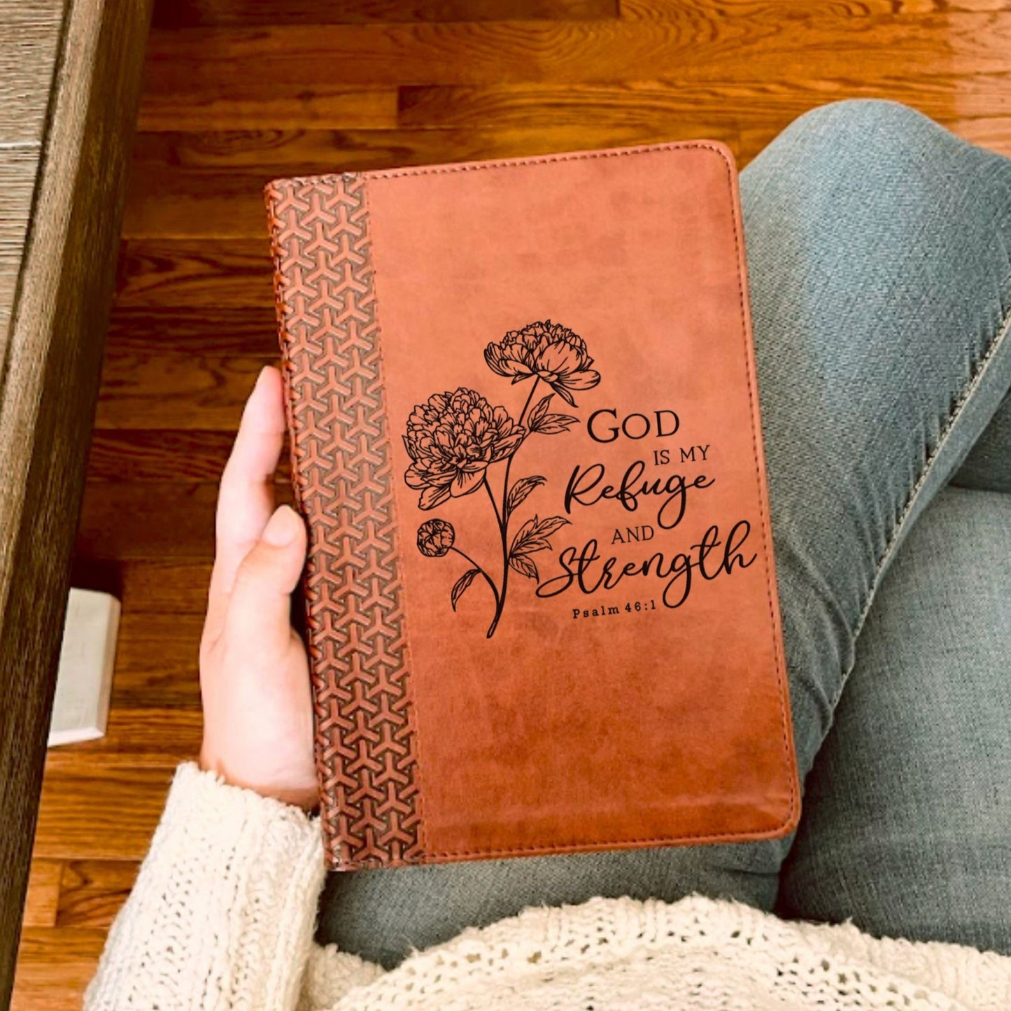 Personalized KJV Bible: Create Your Own Custom Engraved Design with a Designer, Everyday Study Bible, Christian Gifts, Baptism Gifts